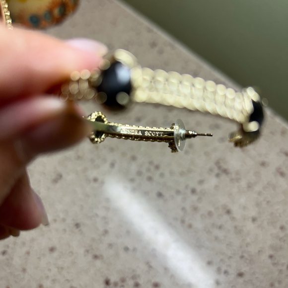 **SOLD** Kendra Scott Ashley hoop earrings & Jenna bracelets.  Never worn! - Picture 6 of 8